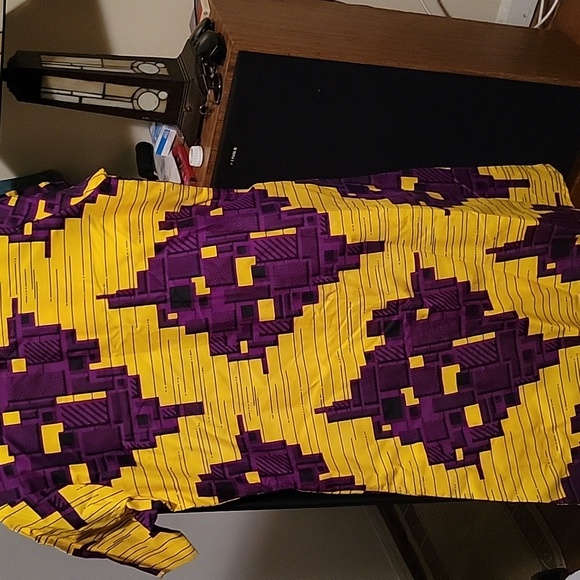 African print A line dress. - Picture 5 of 5